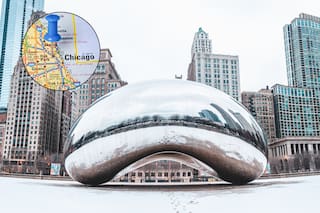 Tormenta de nieve cierra escuelas en Chicago antes de las elecciones primarias de Illinois