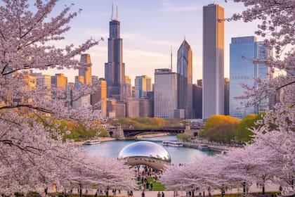 En Chicago subirán las temperaturas con el inicio de la primavera (imagen ilustrativa generada con IA)