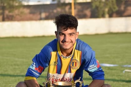 En Colegiales de Tres Arroyos, una etapa que el "Flaco" guarda en el corazón porque fue una bisagra en su carrera