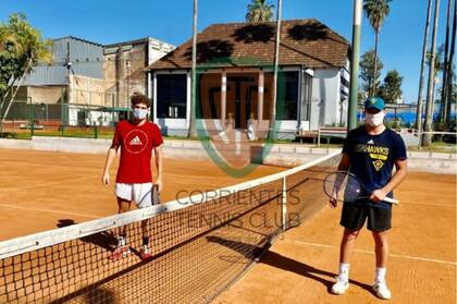 En Corrientes ya se habilitó la práctica del tenis