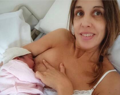 "En cuanto Esme salió de adentro mío sentí una emoción rarísima, me costaba entender que era mi hija"