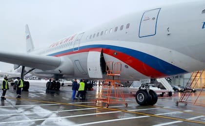 En diciembre pasado un avión de la Federación Rusa llevó el cargamento vigilado