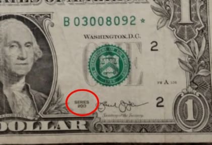 En eBay se pueden encontrar diversas opciones de billetes de la serie 2013