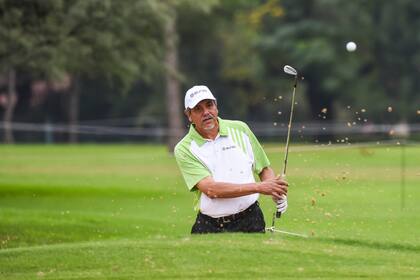 En el 85° Abierto del Centro, en el Córdoba Golf Club, en abril de 2016