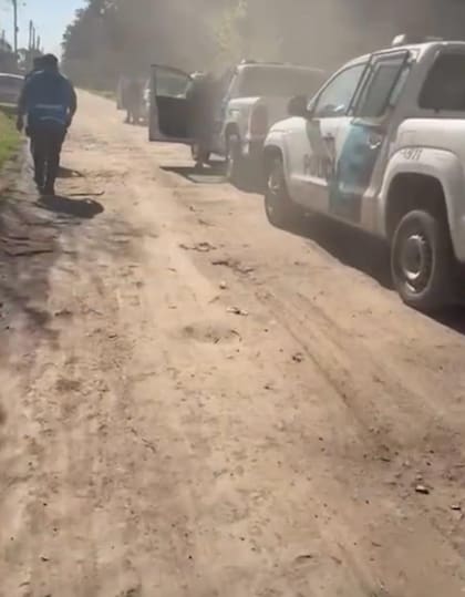 En el allanamiento participaron efectivos de la División Investigaciones Comunales 4 (DIC 4) de la Policía de la Ciudad