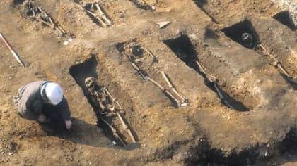 En el análisis genético se utilizaron restos humanos de los pozos de peste en Londres