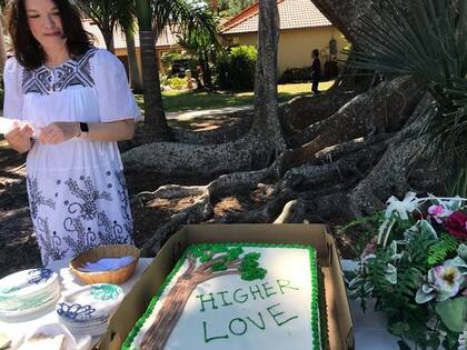 En el "casamiento" hubo hasta torta