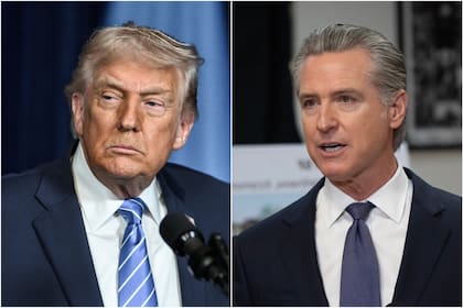 En el anuncio de su nueva medida en California, Gavin Newsom apuntó contra el presidente Trump por sus políticas sobre la IA