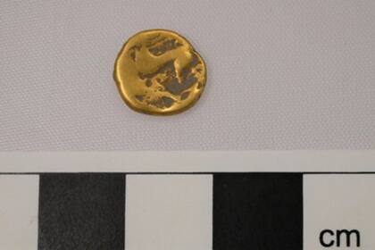 En el área también se encontraron otros objetos