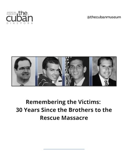 En el ataque murieron Mario de la Peña (24 años), Carlos Costa (30), Armando Alejandre Jr. (45), ciudadanos estadounidenses, y Pablo Morales (30), residente legal en EE.UU.