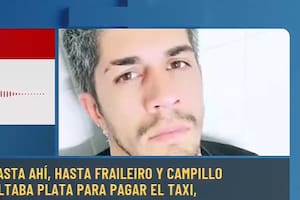 Se conoció el audio que Barrelier le envió al padre de Agostina tras su desaparición