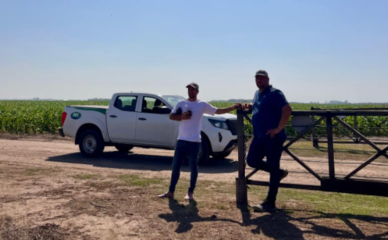Leo Ponzio implementa tecnología avanzada en su campo agrícola en Las Rosas