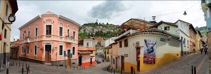 En el casco histórico de la capital ecuatoriana hay casas de 400 años y calles angostas hechas con piedra volcánica