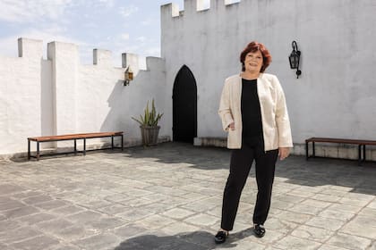 En el castillo que diseñó el propio Sandro en el barrio de Boedo