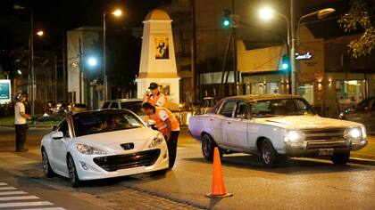 En el centro de San Martín llamó la atención la ausencia de “trapitos” durante el fin de semana