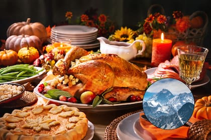 En el centro del país, se esperan hasta 15 centímetros de nieve en las zonas montañosas, complicando el tránsito de Acción de Gracias.