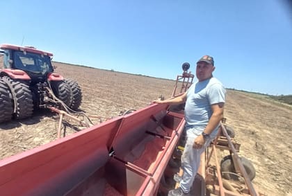 En el Chaco, Barrera, en plena labor
