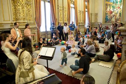 En el Colón. El carnaval de los animales, para bebés.