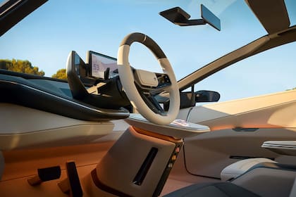 En el concepto despareció la pantalla central