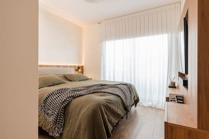 En el cuarto principal, un buscado “efecto hotel”