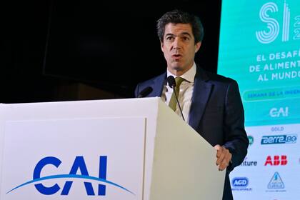En el discurso de apertura, Pablo Berecirtúa, presidente de CAI