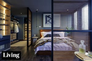 Masculino, con tonos oscuros y detalles artesanales, el loft donde un diseñador hace pie en Buenos Aires