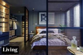 Masculino, con tonos oscuros y detalles artesanales, el loft donde un diseñador hace pie en Buenos Aires