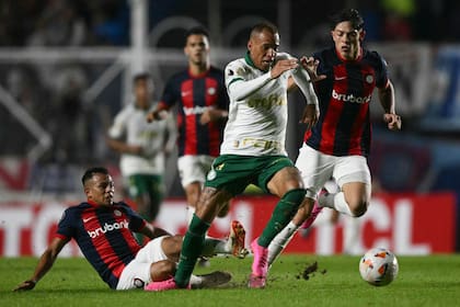 En el duelo en el Nuevo Gasómetro, San Lorenzo y Palmeiras igualaron 1 a 1, en la fecha 1