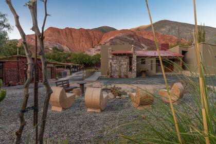 En el Ecohotel Posta de Purmamarca, en Jujuy con el compost construyeron ladrillos de adobe para una ampliación