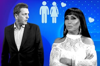 Moria Casán y su primer Día del Padre con Malena Galmarini y Sergio Massa