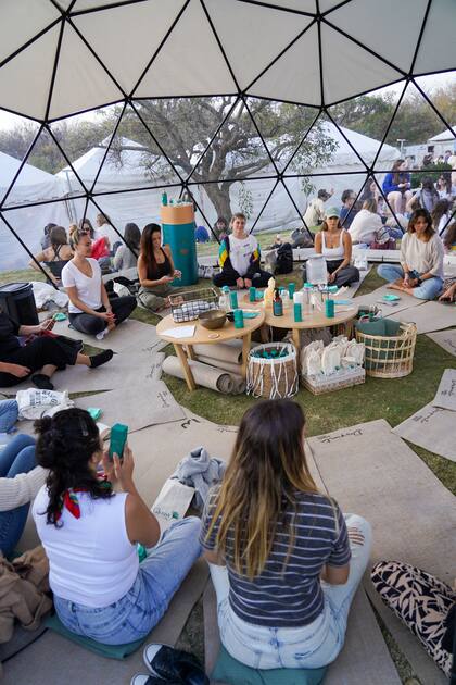 En el evento, del que formaron parte 70 expositores, también hubo un espacio dedicado al wellness