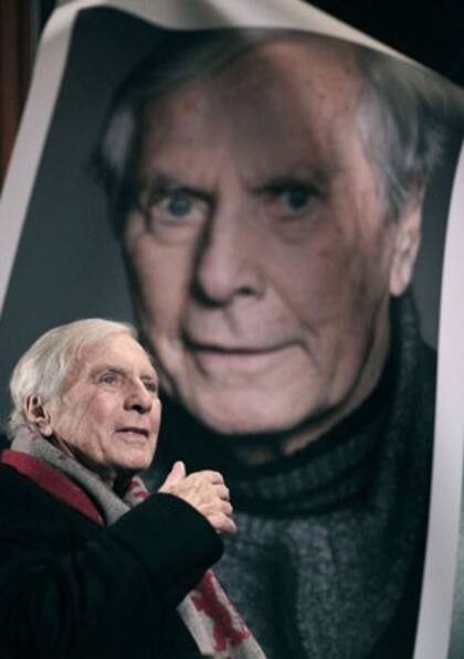 En el Festival de Berlín, su última aparición en público.