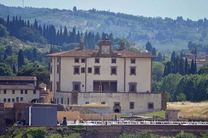 en el histórico Forti di Belvedere, un imponente castillo del siglo XVI ubicado en Florencia. El alquiler del lugar le costó a la pareja nada menos que 400 mil dólares.