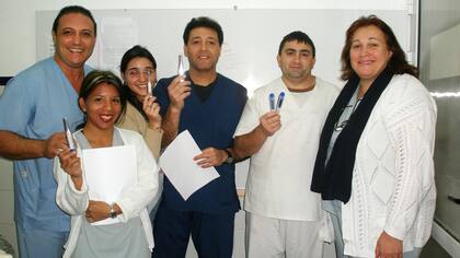 En el hospital Roque Sáenz Peña de Rosario reemplazó los termómetros de mercurio por los digitales