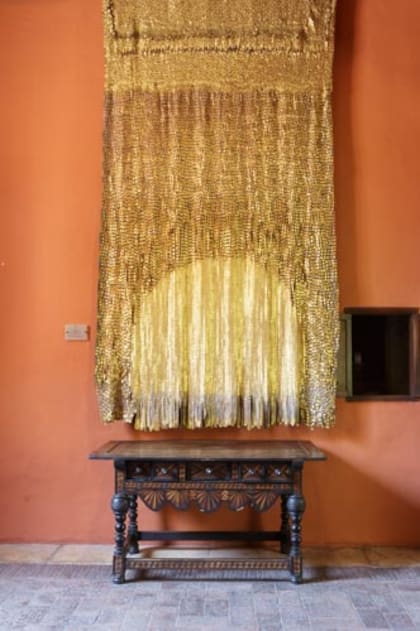 En el hotel Santa Clara de Cartagena, close-up a la obra de la artista colombiana Olga Amaral