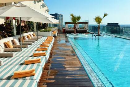 En el hotel se puede vivir un momento de relajación al aire libre