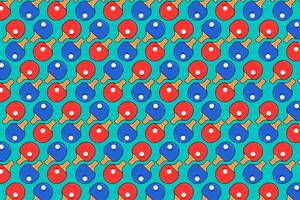 En el interior de esta nota dos paletas de ping-pong no tienen pelota. ¿Podés encontrarlas?