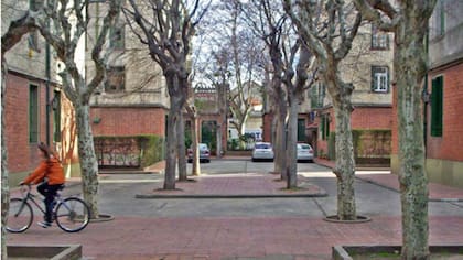 En el interior del barrio Los Andes hay calles interiores