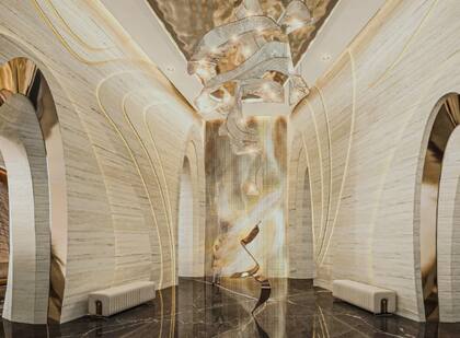 En el interior también habrá un club, que buscará batir el récord del más alto (Foto: Gentileza Ciel Dubai)