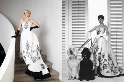 En el Liberty Ball, Ivanka deslumbró con un vestido de Givenchy inspirado en el icónico diseño de la película Sabrina, fusionando historia y estilo (Foto Instagram @Quién)