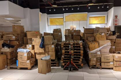 En el local de Unicenter empezó la liquidación por cierre de Falabella