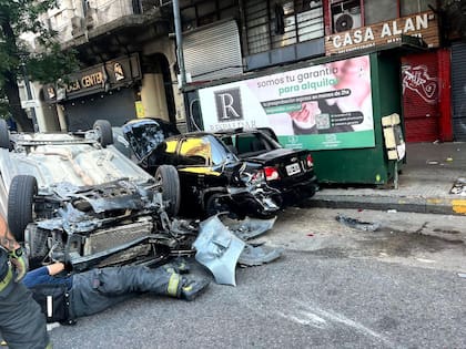 En el lugar intervinieron Bomberos y personal del SAME