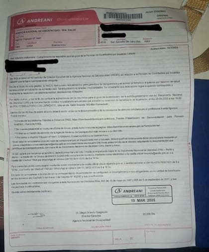 En el marco de las auditorías, la Agencia Nacional de Discapacidad (Andis) citaba a las personas con pensiones por discapacidad de Jujuy a revalidar el beneficio en la Clínica Los Lapachos, propiedad del legislador libertario
