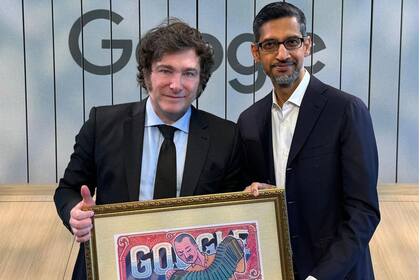 En el marco de su gira por Estados Unidos con Pichai