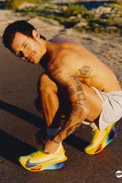 En el marco del lanzamiento de su nuevo álbum, Styles concedió una entrevista a Runner's World