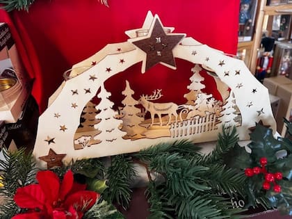 En el mercado navideño alemán de Austin se pueden adquirir adornos tradicionales de Navidad (FB German-Texan Heritage Society)