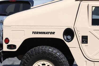 En el modelo personalizado se puede leer la palabra "Terminator"