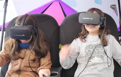 En el Multiespacio sensorial se puede recorrer virtualmente varias provincias