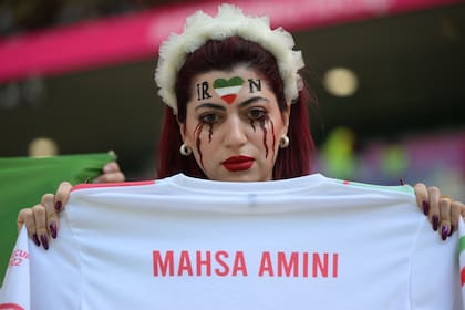 En el Mundial de Qatar, Mahsa Amini, también fue recordada