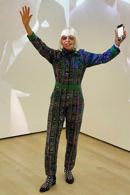 En el Museo Arte Moderno de Nueva York (MoMa), durante la presentación de la videoinstalación Minucode.
